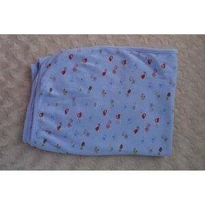 First Impressions Baby Blanket Blue Red Truck Car Vehicle Auto Security Lovey